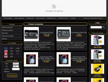 Tablet Screenshot of decibel-shop.ro